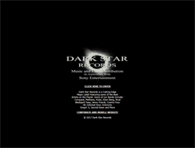 Tablet Screenshot of darkstarrecords.com